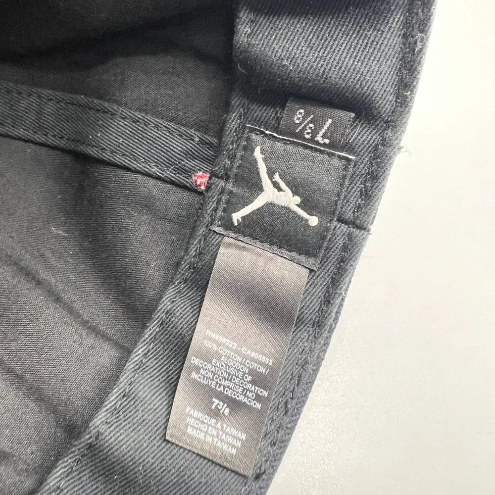 Air Jordan 23 Hat Men 7 3/8 Navy‎ Blue Embroidered Logo Jumpman Fitted Cap